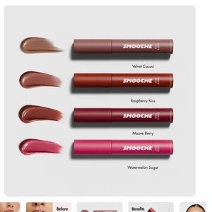 Smooche peel-off lip stain Raspberry Kiss